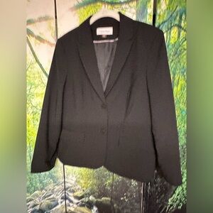 Calvin Klein Blazer jacket EUC Sz 10 black